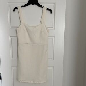 Urban Outfitters Cream Textured Sleeveless Top